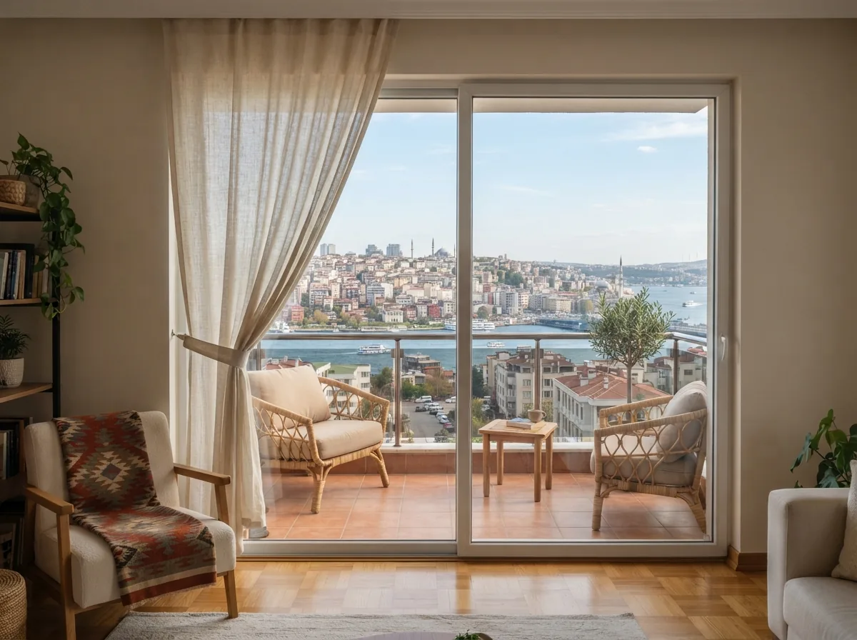Balkon Perdesi · Gaziantep perde atölyesi — ücretsiz keşif