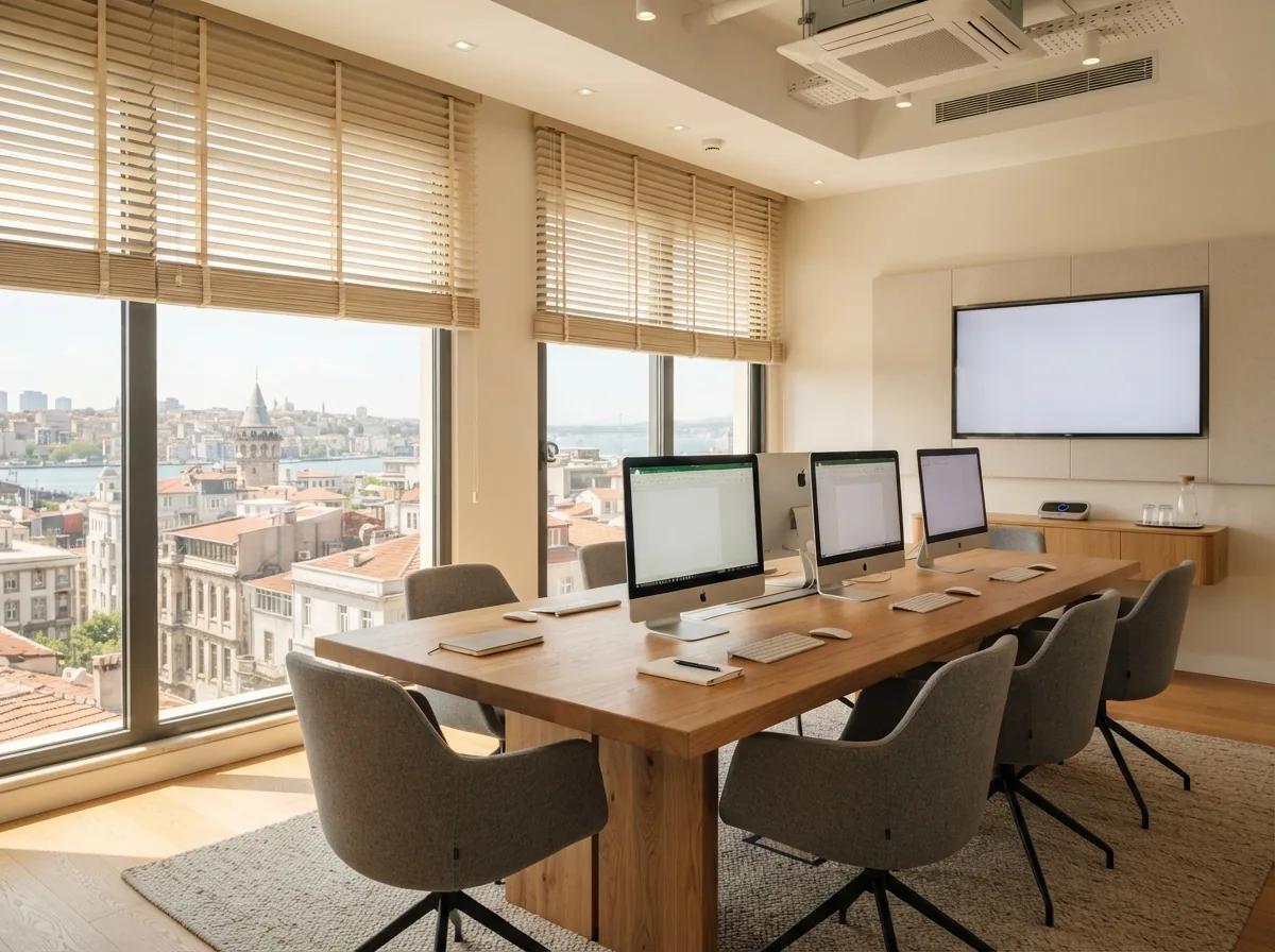 Ofis Perdesi · Antep Perdeci uygulaması