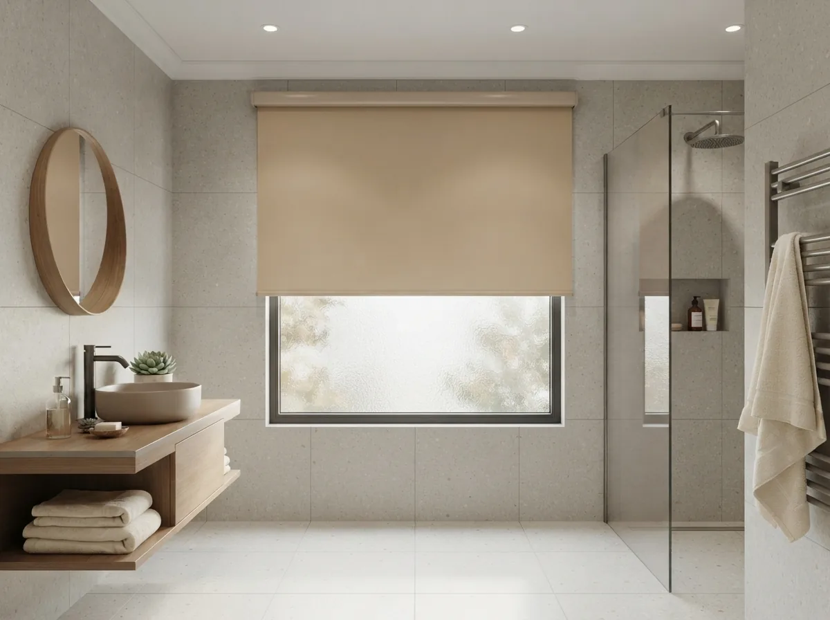 Stor Perde · Banyo uygulaması · Gaziantep'te ölçü, dikim ve montaj