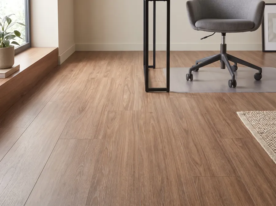 LVT lüks vinil parke, ofis uygulaması — Gaziantep