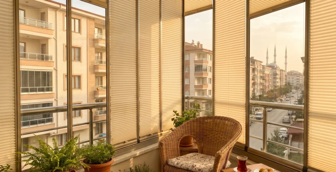 Cam Balkon İçin Plise Perde mi Stor mu? 6 Kriterle Doğru Karar