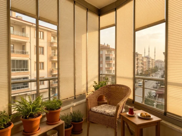 Cam Balkon Perdesi